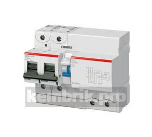 Выключатель автоматический дифференциального тока DS802S K 125/1 A S