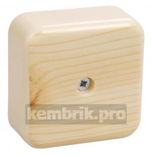 Коробка распределительная КМ41206-04  50х50х20мм для наружного монтажа