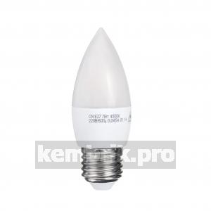 Лампа светодиодная LED Свеча 7Вт Е27 230v 3000K 540Лм