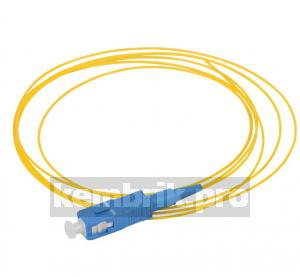 Шнур оптический коммутационный монтажный (Пигтеил  для одномодового кабеля (SM) 9/125 (OS2) SC/UPC LSZH 1,5метра