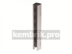Профиль С-образный 41х41 L1900 толщина 2.5 мм нержавеющая сталь
