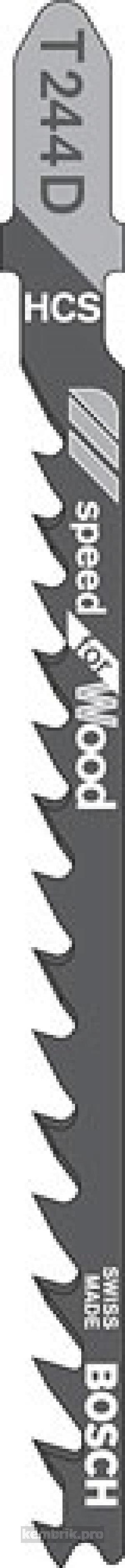 Пилки для лобзика Bosch T244d (2.608.630.058)