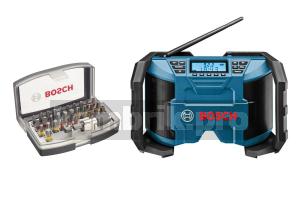 Набор Bosch Радио gml 10.8 v-li (0.601.429.200),Набор бит 2.607.017.319