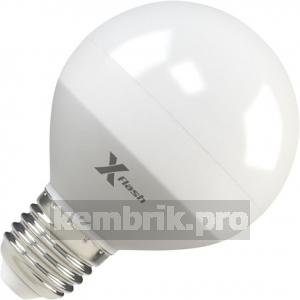 Лампа светодиодная X-flash Xf-e27-g70-p-8w-3000k-220v 10шт