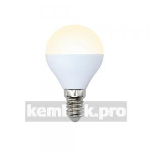 Лампа светодиодная Volpe Led-g45-6w/ww/e14/fr/o 10шт