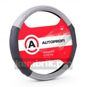 Оплетка Autoprofi Ap-1060 bk/gy (m)